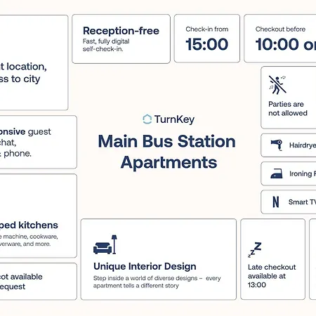 Апартаменты Turnkey I Main Bus Station